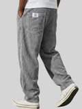 Varel | Pantaloni da uomo in velluto a coste con vita elasticizzata
