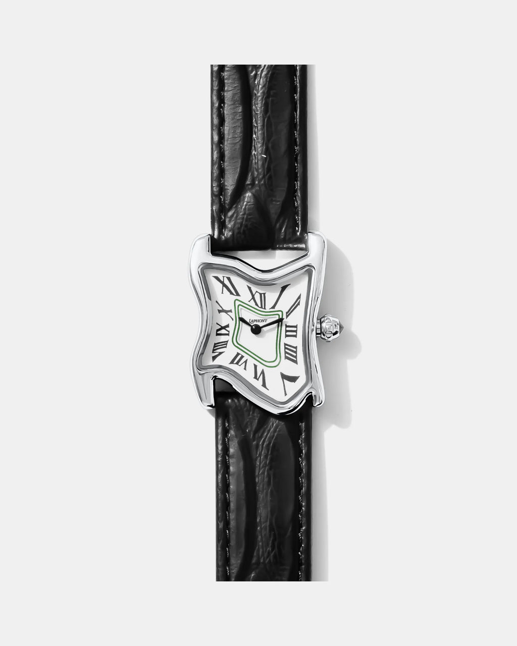 Square Melting Watch Small Silver