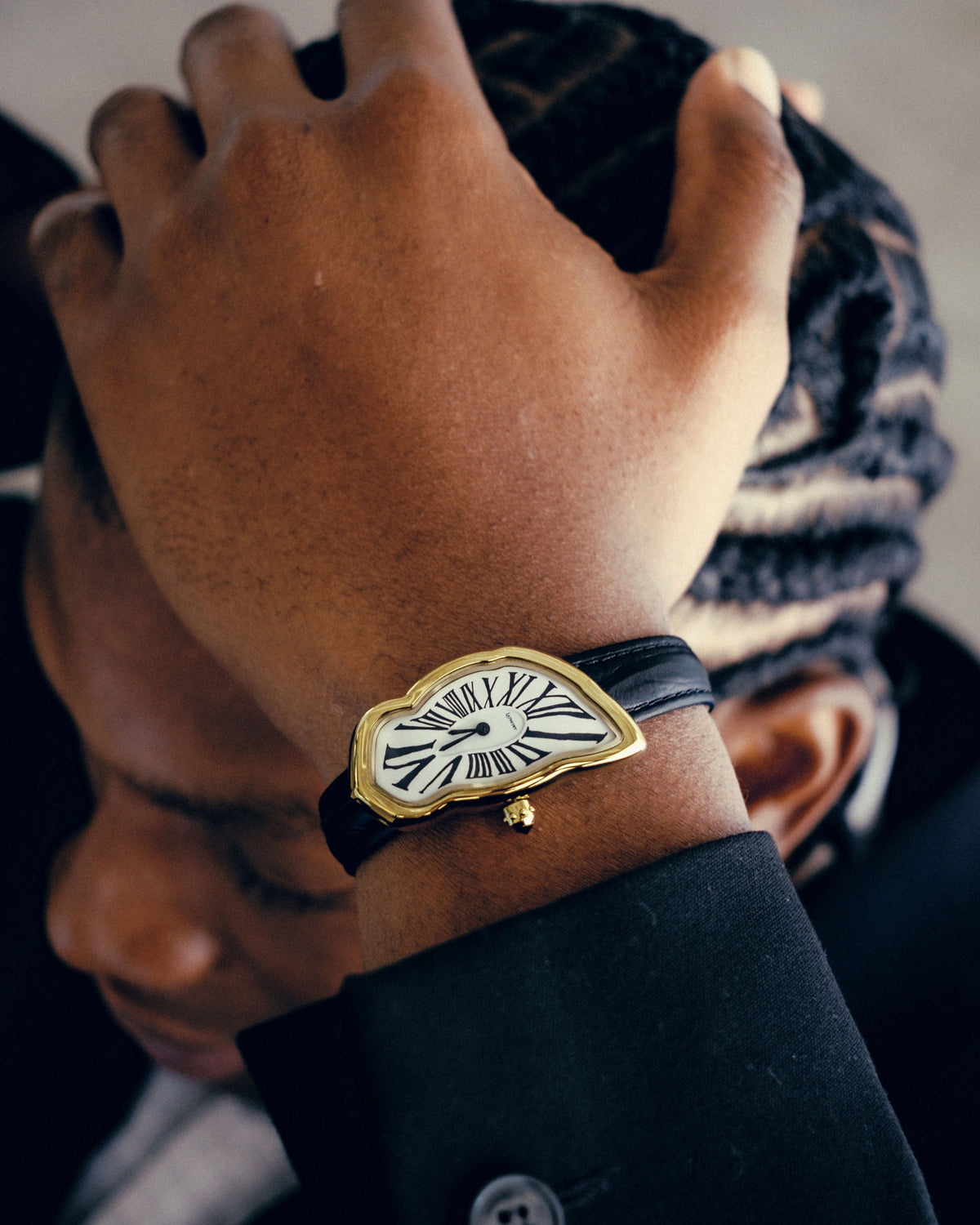 Melting Watch Large Gold