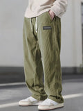 Varel | Pantaloni casual larghi in velluto a coste
