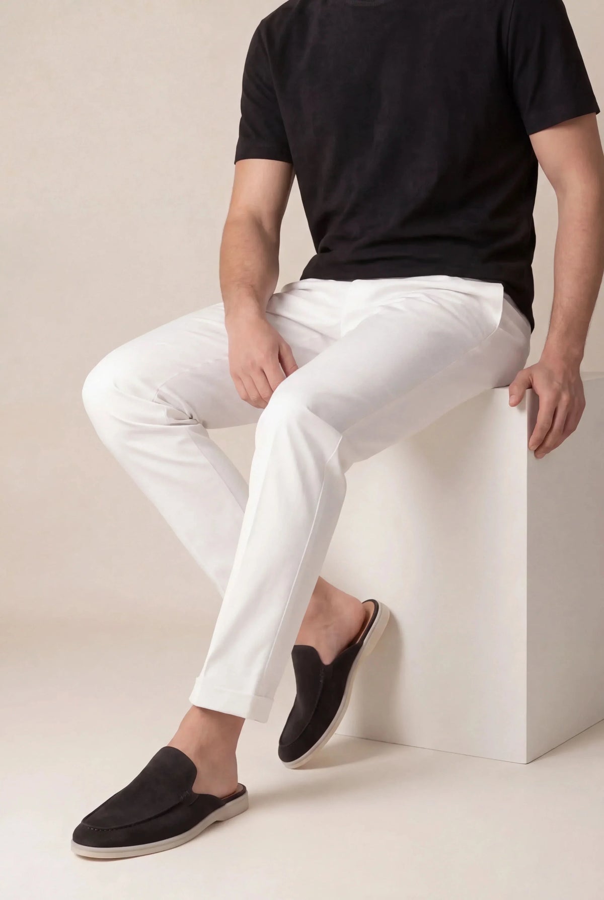 Zueco Yacht Mule Negro
