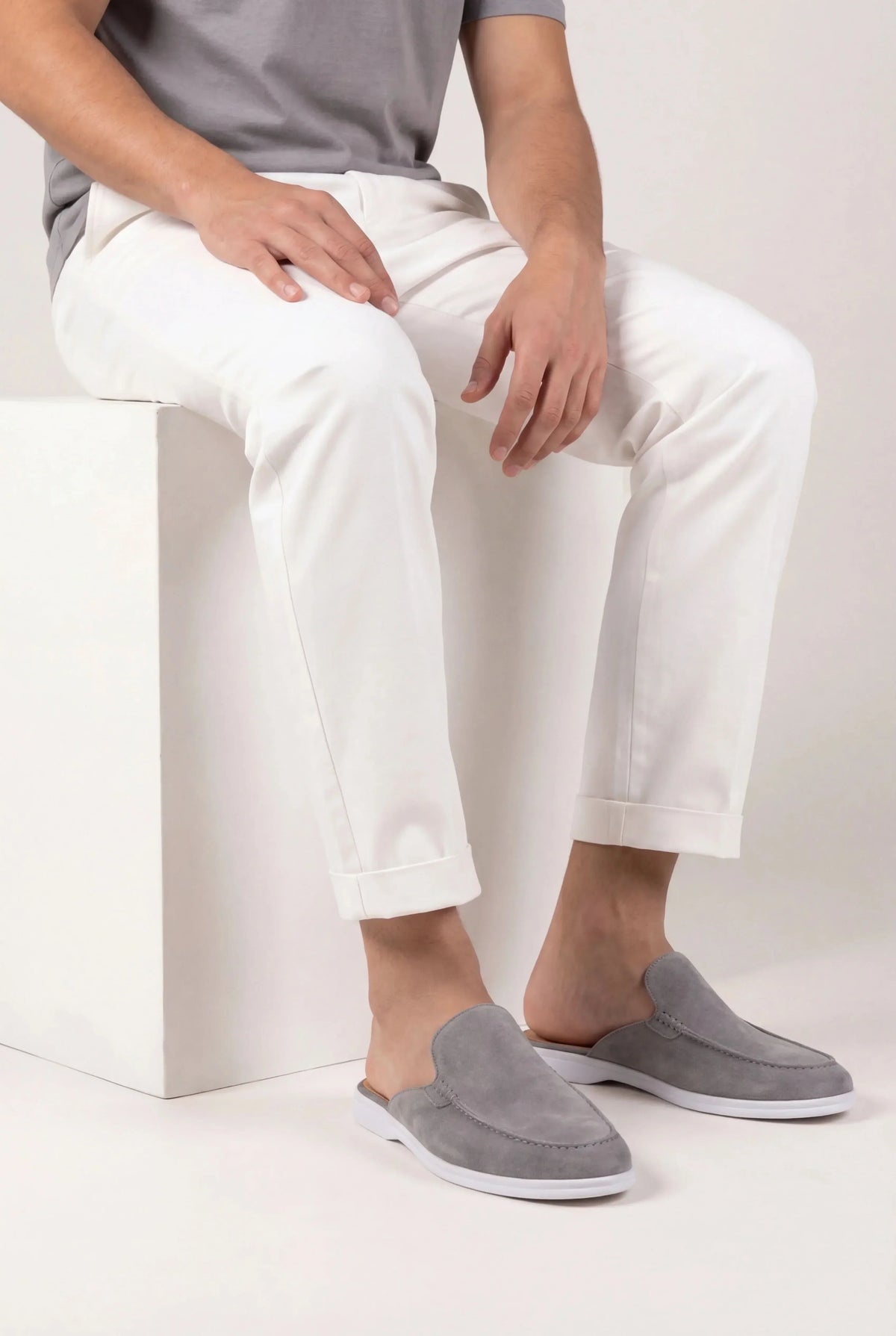 Zueco Yacht Mule Gris
